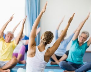 Yoga op woensdagochtend